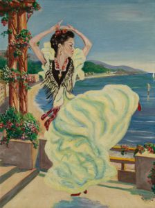 Voir cette oeuvre de Daniel Blondeau: Danseuse Espagnole