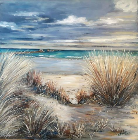 Contrastes marins - Peinture - Catherine VALETTE