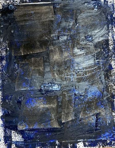 Coin de ciel bleu - Peinture - Geritzen